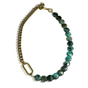 Rachel Nathan Design — Race Track & African Pearl Necklace